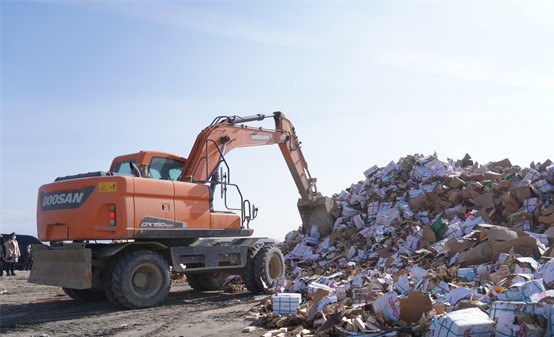 新疆2000萬元侵權假冒商品統一銷毀